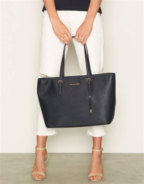 michael kors jet set travel md tote admiral|michael kors airplane print.